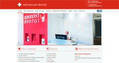 Desktop Screenshot of advanceddental.com.au